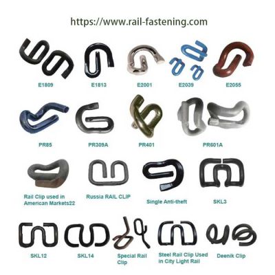 Rail E-Clip Elastic Rail Clip