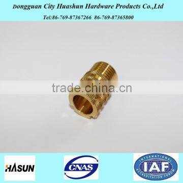 China Supplier Sales All Size of Precision Knurled Brass Sleeve Nut for Plastics photo-2