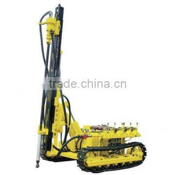 crawler drill pneumatic hydraulic type!!depth 20m,diameter:80-105mm,KY100 drill rig