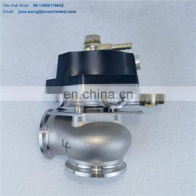 Black Water Cooled Valve GVW-40 External Wastegate Kit 40mm V-Band Tial MVS 38mm Upgrade 908827-0002 photo-2