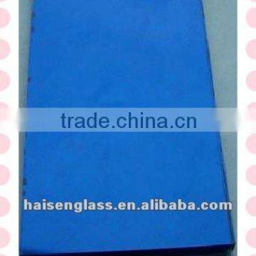 5mm dark blue reflective glass for building glass