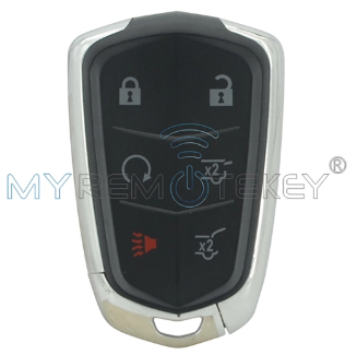 FCC HYQ2EB 433mhz Smart key HYQ2AB 315mhz ID46 chip 6 button for Cadillac Escalade 2015-2019 PN: 13598512 13580812