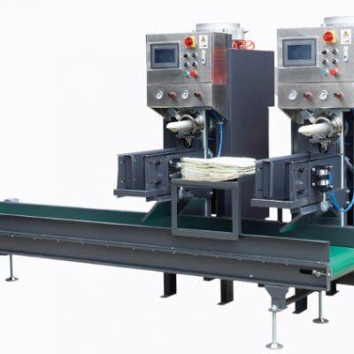 Valve Type Bag Automatic Palletizing Machine 25Kg Weighing 300 Bags/H