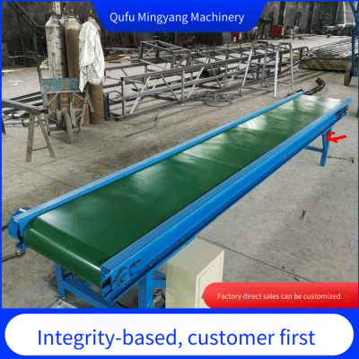 Conveyor Belts for Loading and Unloading Cement and Sand at Construction Sites, Skirted Belt Conveying Equipment, Conveyor for Loading Wheat and Grain photo-5
