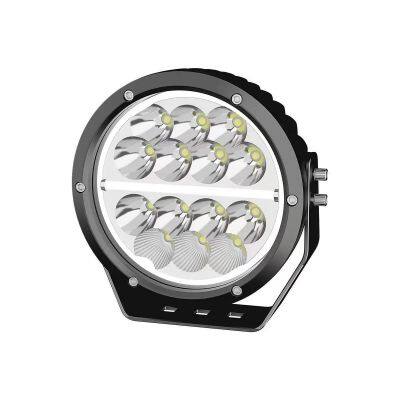 Car LED Driving Work Light 6.5inch LED Laser Driving Light 4x4 Spot Combo Beam Dual Color LED Lights DRL for Offroad
