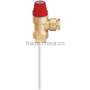 Caleffi type temperature and pressure relief valve