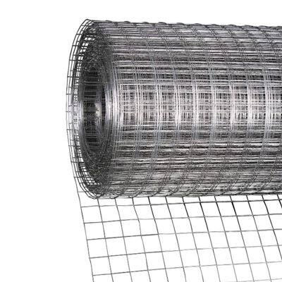 PVC Coated Welded Wire Mesh Rolls for Fencing and Construction 5-10 Years Lifespan