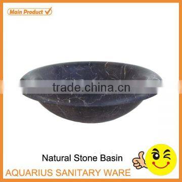 Bathroom Marble Stone Pedestal Cabinet Basin