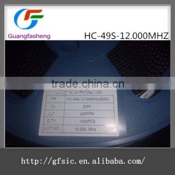 Electronic Component HC-49S-12.000MHZ