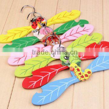 Color Hanger for Baby and Kid&Children Clothes/Cartoon Wooden Hanger