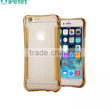 iPefet- Functional Fashion Bling Anti slip Shockproof Electroplate TPU Plating mobile cover for iPhone 6/6s