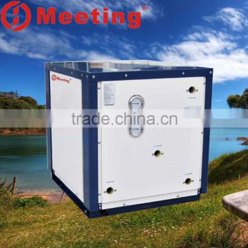 Water heat pump Ground Geothermal Water to heater Floor heating heater Water source Heat Pump