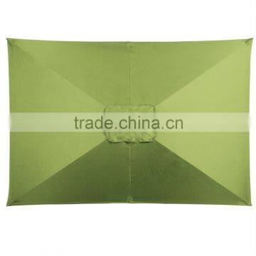 Rectangular Market Umbrella in Lime Green