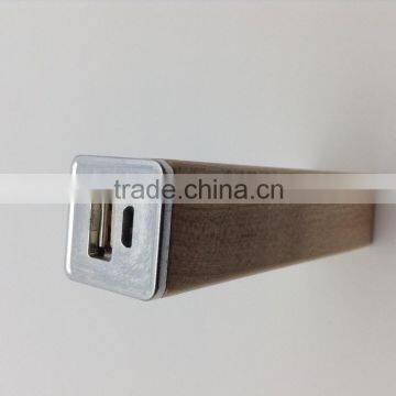 High Quality Wooden Lithium Battery Portable Power Bank