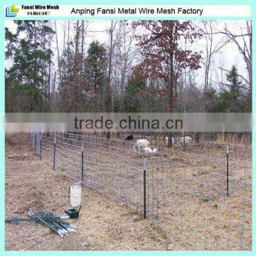 made in china galvanized high quality green painted t bar fence post