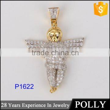 Hot Sales 925 Sterling Silver Angel Chain Necklace Pendant Jewellery photo-3