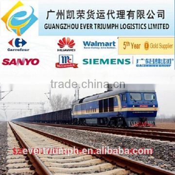 Guangzhou/Shenzhen/Ningbo/Shanghai Shipping Company Cheap Rail freight to Uzbekistan