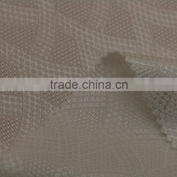 2017 Spring Wholesale Women Shirt Poly Spandex Weft Stretch Shinny Jacquard Fabric photo-2