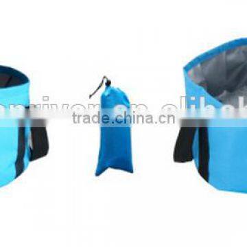 Wholesale bucket foldable portable bucket travel wash bucket organizer bag