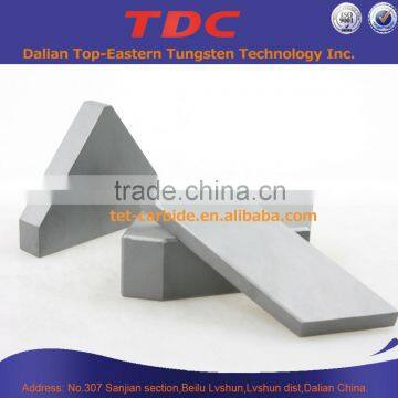 Tungsten carbide shield cutters for TBM