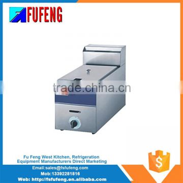 chinese products wholesale gas fryer with double baskets