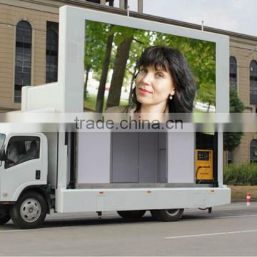 P8mm mobile video advertising led display panel