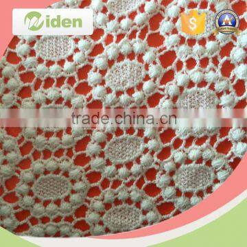 Pattern printed cotton drill fabric pom pom lace chemical lace fabric                        
                                                                                Supplier's Choice