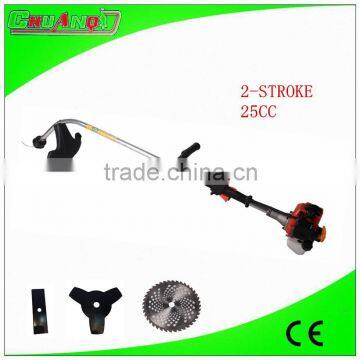 2-stroke 25cc grass cutter machine petrol grass trimmer for agriculture