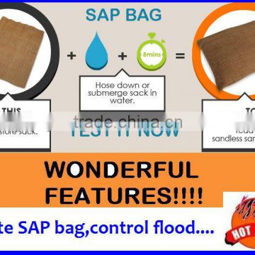 saftey bag stop flood,bag control flood,bag absorb water,flood-prevention bag,anti-flood bag,self-expansion bag