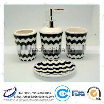 Pupular Dolomite Ceramic Bathroom Sets