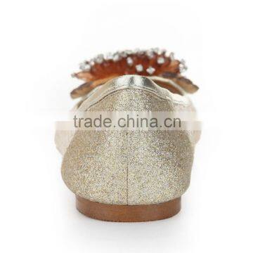 2015 New Custom Made High Quality Real Leather Women Casual Flat Shoe Factory photo-4