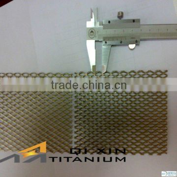 Titanium expanded metal mesh