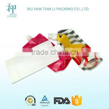 High Quality OEM Factory Laminated Stand up Pouch with Spout for Beverage