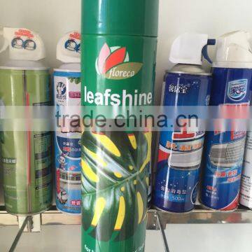 plant polish spray leaf shine