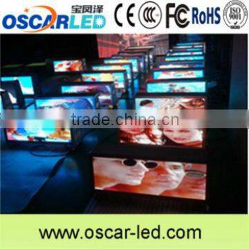 Multifunctional taxi led screen Oscarled car top