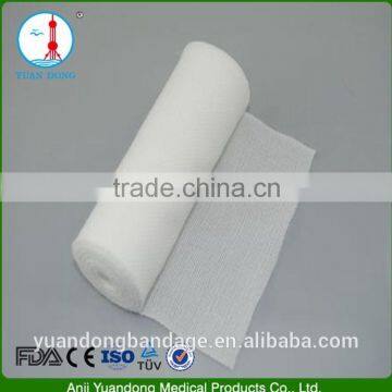 YD90087Absorbent fabric medical plain/crepe conforming bandage