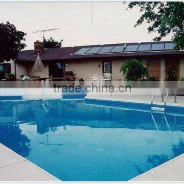 solar pool heating: Split Pressurized solar water heater with single Heat Exchanger, SKI-SB