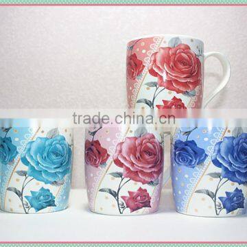 Customize 12 oz apple shaped OEM ceramic mug