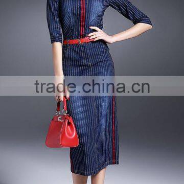 Plus Big Size Stretchy Dress Boho Print photo-2