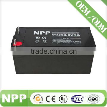 12V220AH VRLA 12V battery price maintenance free battery