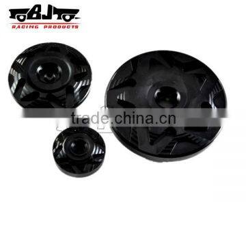 BJ- ECP-001 High quality aluminum motorcycle spare parts black engine cover camshaft plug