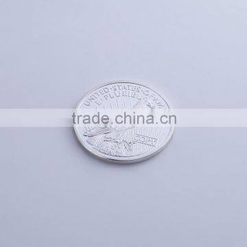 High Quality Hot Selling Silver Souvenir Metal Craft, Human's Head Customized 2D/3D Metal Plaque photo-2