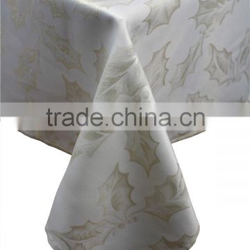 Hot Sale New Design Jacquard Tablecloth Cheap Polyester