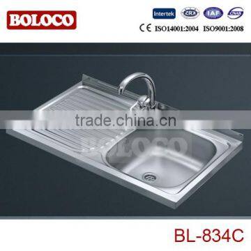 Lay on sinks,undermount copper sink BL-834C