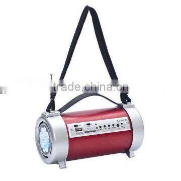 High Sound Rechargeable Battery Torch Light Portable Subwoofer Speaker
