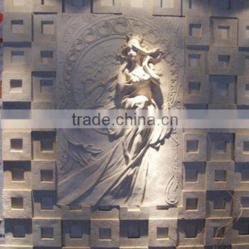 Luxury design wall relief panel