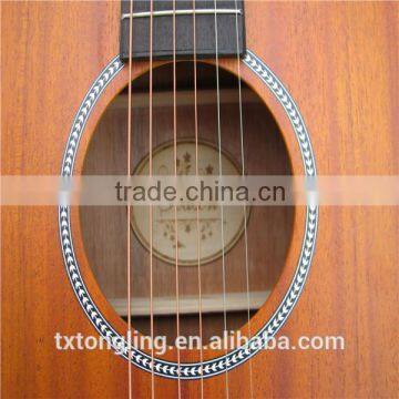 36'' Popular High Quality Mahaga Plywood Fully Handmade Acoustic Guitar For Sale(TL-0035) photo-3