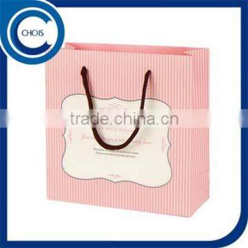 Wholesale Ready Stock Elegant & Nice Paper Packaging Gift Bag with Handles On Sale