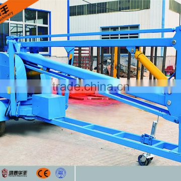 (16m)hydraulic electric trailer truck mounted hydraulic motorized lifting boom lift platform