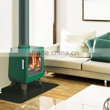 Decorative cast iron indoor mental fireplace